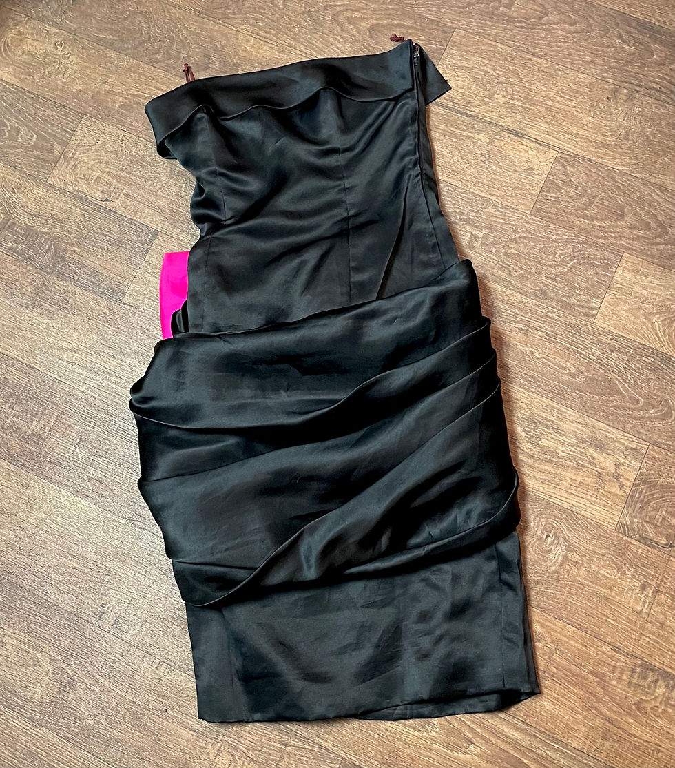 Vintage Bruce Oldfield Cocktail Dress | Fashion History | Vintage Clothing | Vintage Dress