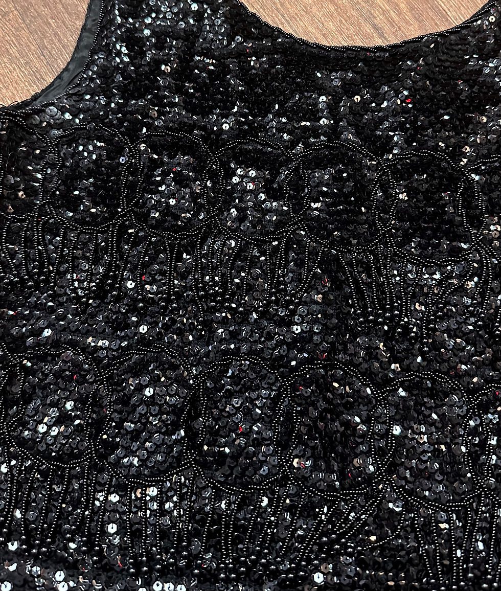 Thumbnail: 1960s Sequin Top | Vintage Evening Top | 1960s Clothing | 1960sFashion