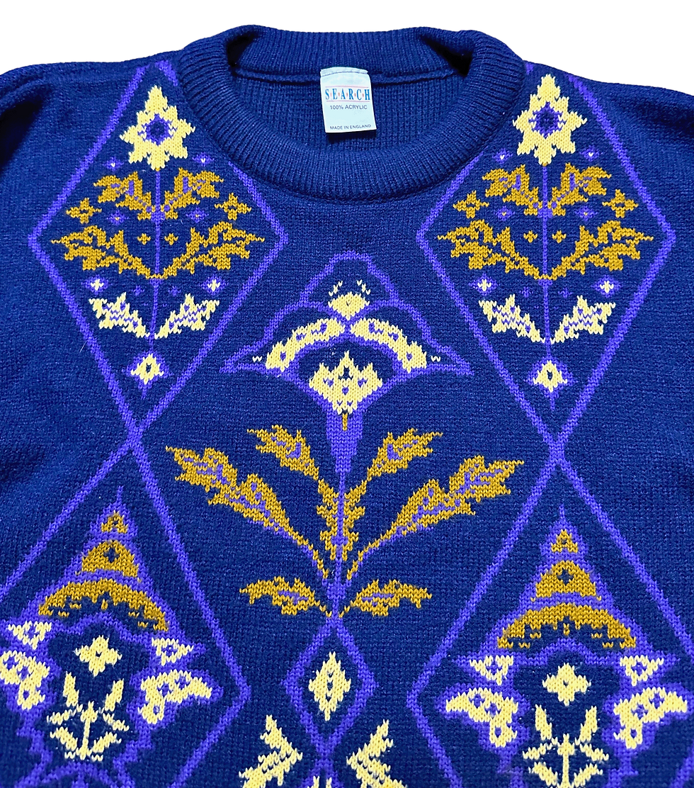Thumbnail: Vintage 1980s Jumper | Vintage Knitwear | 1980s Clothing | Unique Fashion