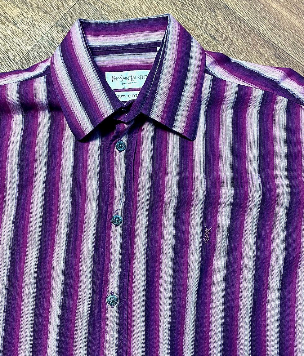 Thumbnail: Vintage Yves Saint Laurent Shirt | Mens Shirt | Unique Vintage | Mens Clothing