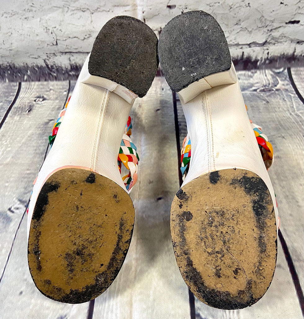 Thumbnail: Vintage Platform Shoes | 1970s Shoes | Unique Vintage | Vintage Fashion