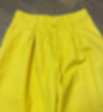 1970s Trousers | Vintage Yellow Trousers | Unique Clothing | 1970s Fashion