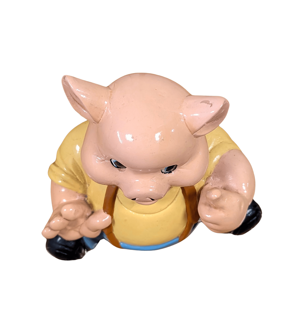 Thumbnail: vintage ceramic pig ornament | kitsch piggy bank | unique gifts | vintage shop