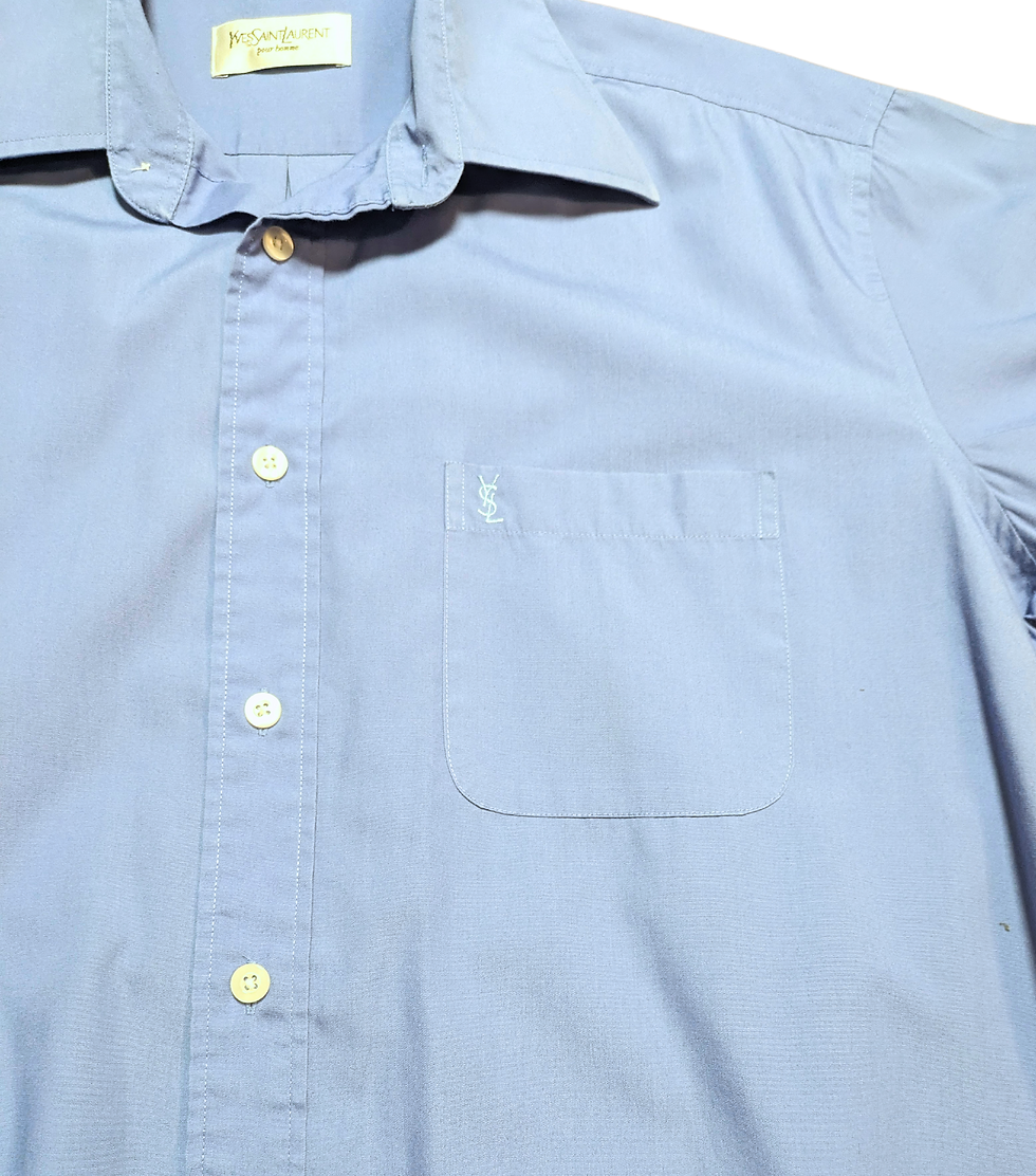 Thumbnail: Mens YSL Shirt | Vintage Yves Saint Laurent Shirt | Retro Clothing | Mens Fashion