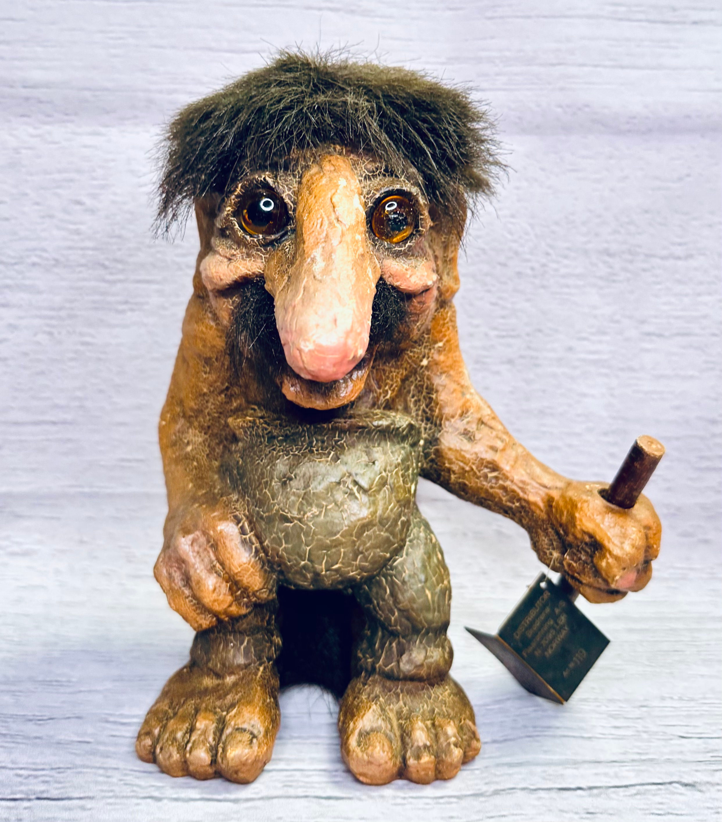 Vintage NyForm Norwegian Troll Boy Large Tagged No 119 | Vintage Troll | Unique Gifts