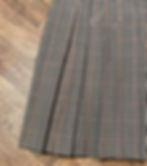 Retro Skirt | Vintage Checked Skirt | Unique Clothing | 1980s Style