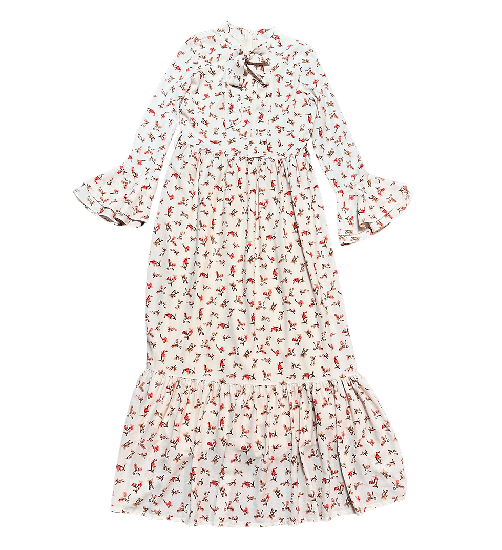 1970s Style Maxi Dress | Vintage Dress | Vintage Clothing | 1970s Style Fashion