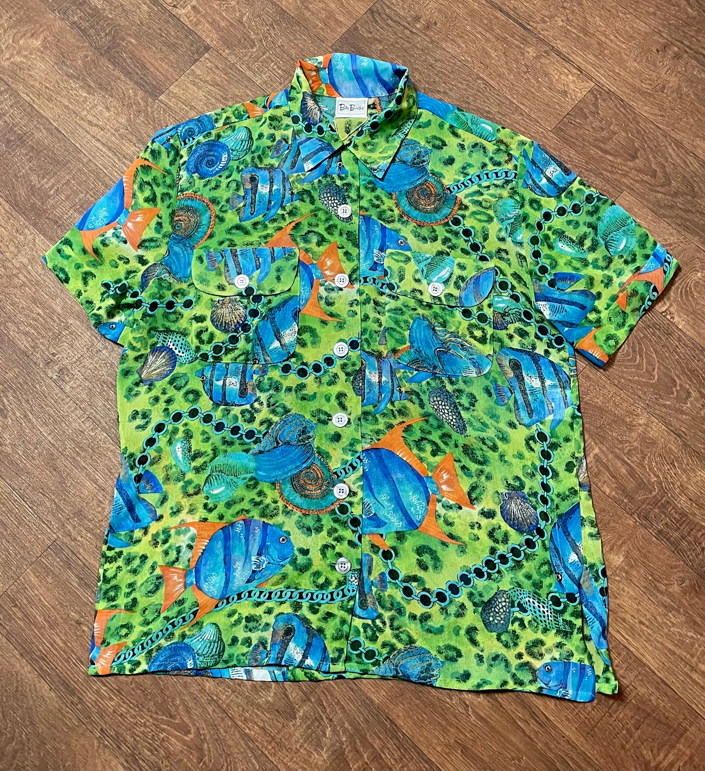 Vintage Betty Barclay Blouse | 1990s Blouse | 1990s Clothing | Unique Vintage