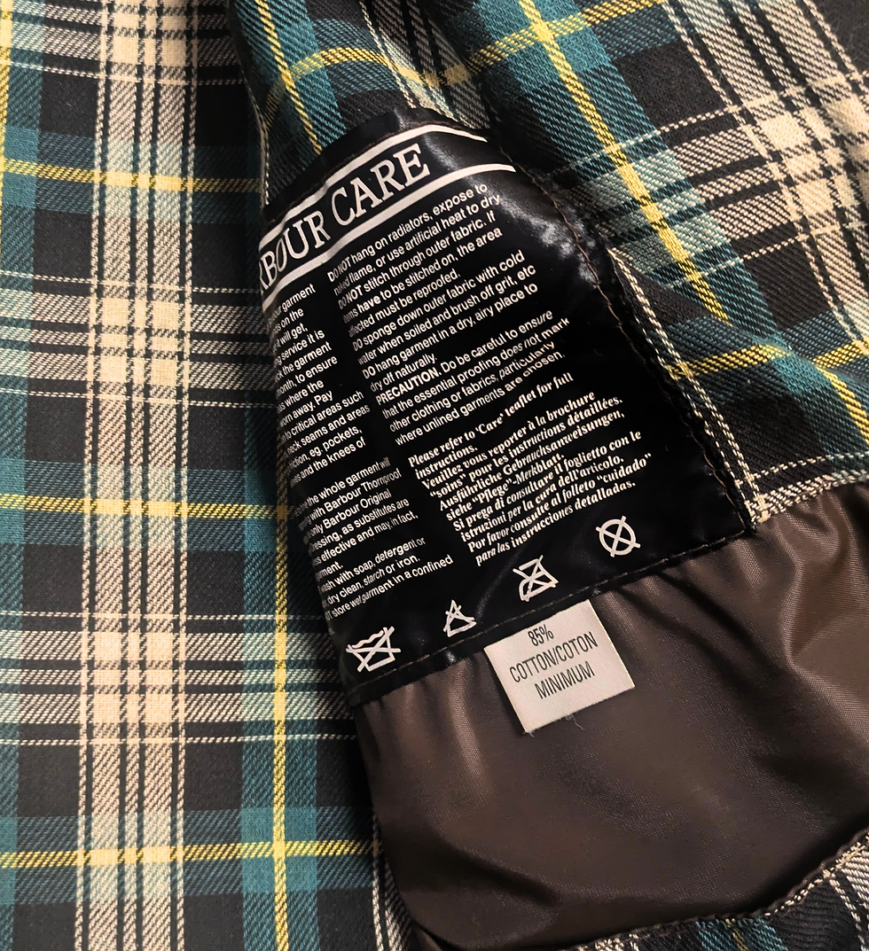 Thumbnail: Mens Barbour Coat | Retro Barbour Jacket | Vintage Clothes | Mens Fashion