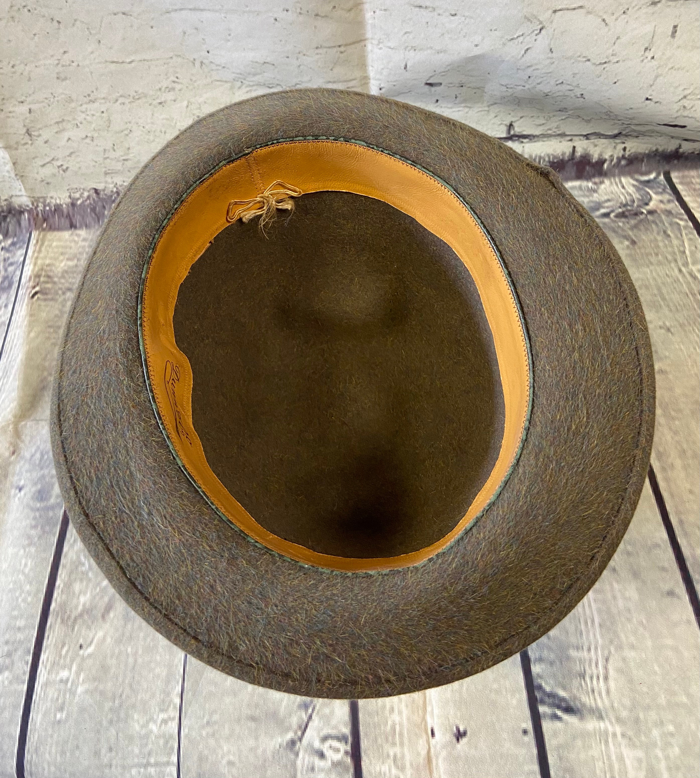 Vintage Men's Dunn \u0026 Co Felt Derby Hat 