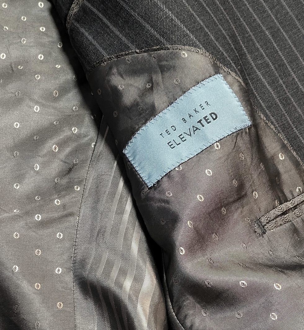 Thumbnail: Mens Vintage Ted Baker Stripe Blazer | Vintage Blazer | Vintage Clothing | Menswear
