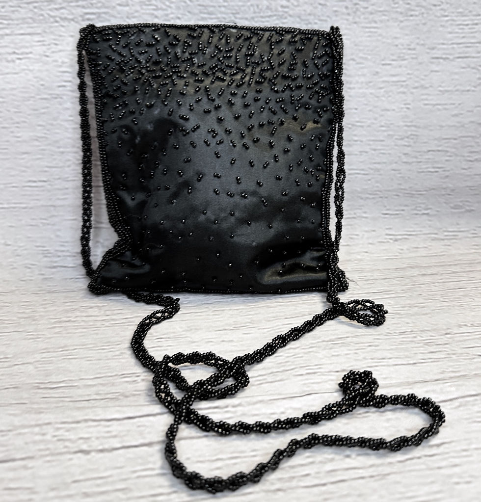 Beaded Evening Bag | Floral Evening Bag | Unique Gifts | Retro Style
