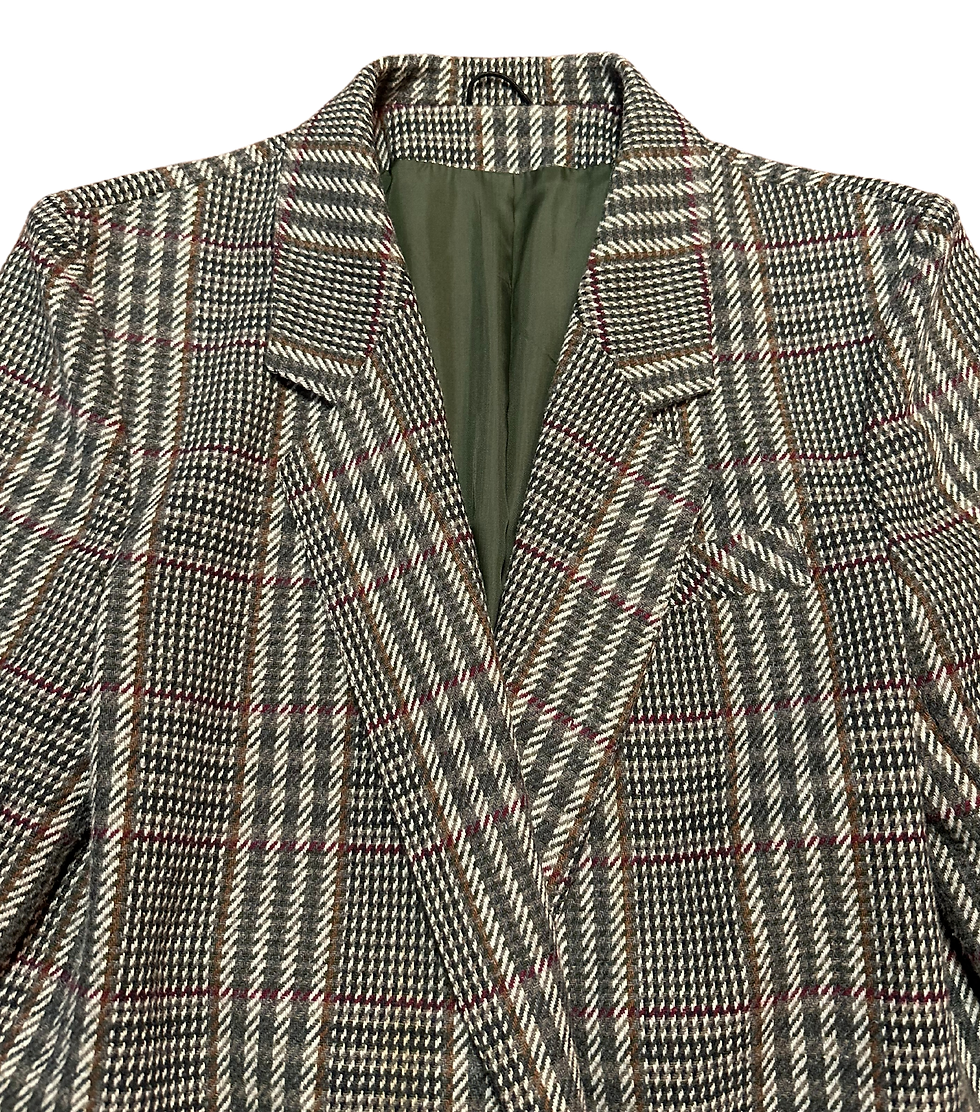 1980s Blazer | Vintage Tweed Blazer | Unique Clothing | Vintage Fashion