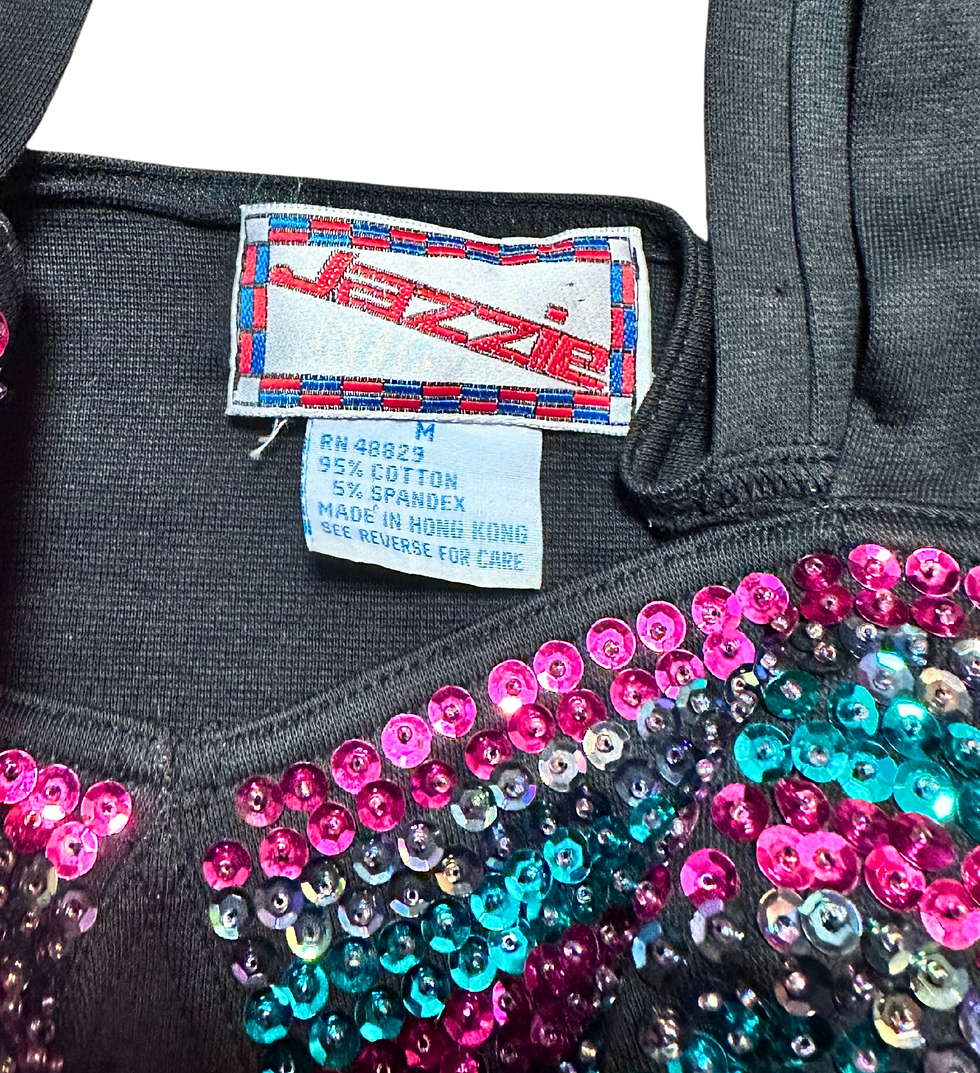 Thumbnail: Vintage Bralet | Vintage Sequin Crop Top | Retro Clothing | Vintage Style