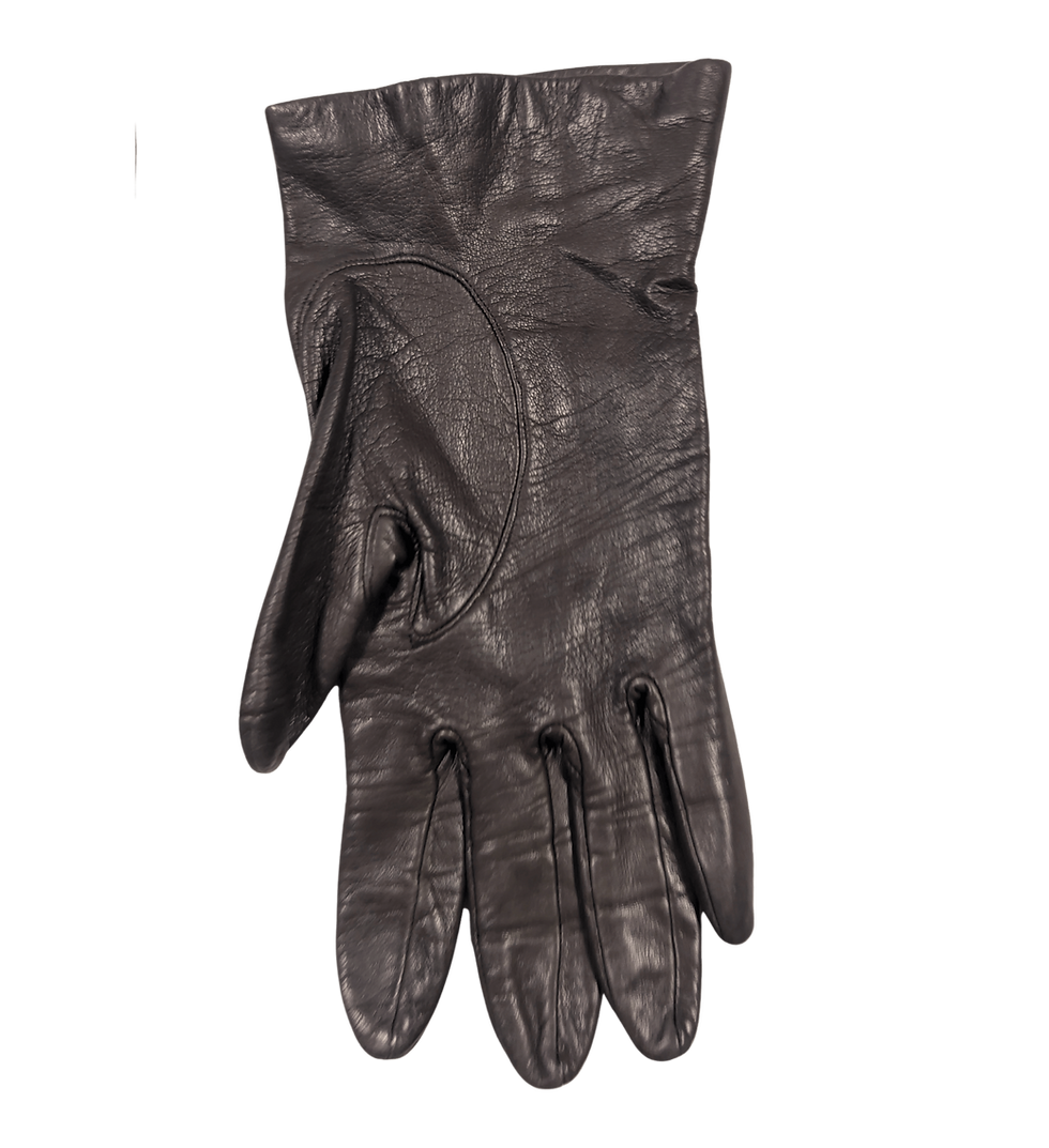 Thumbnail: Dents vintage gloves | brown nappa leather gloves | unique gloves | 1960s style