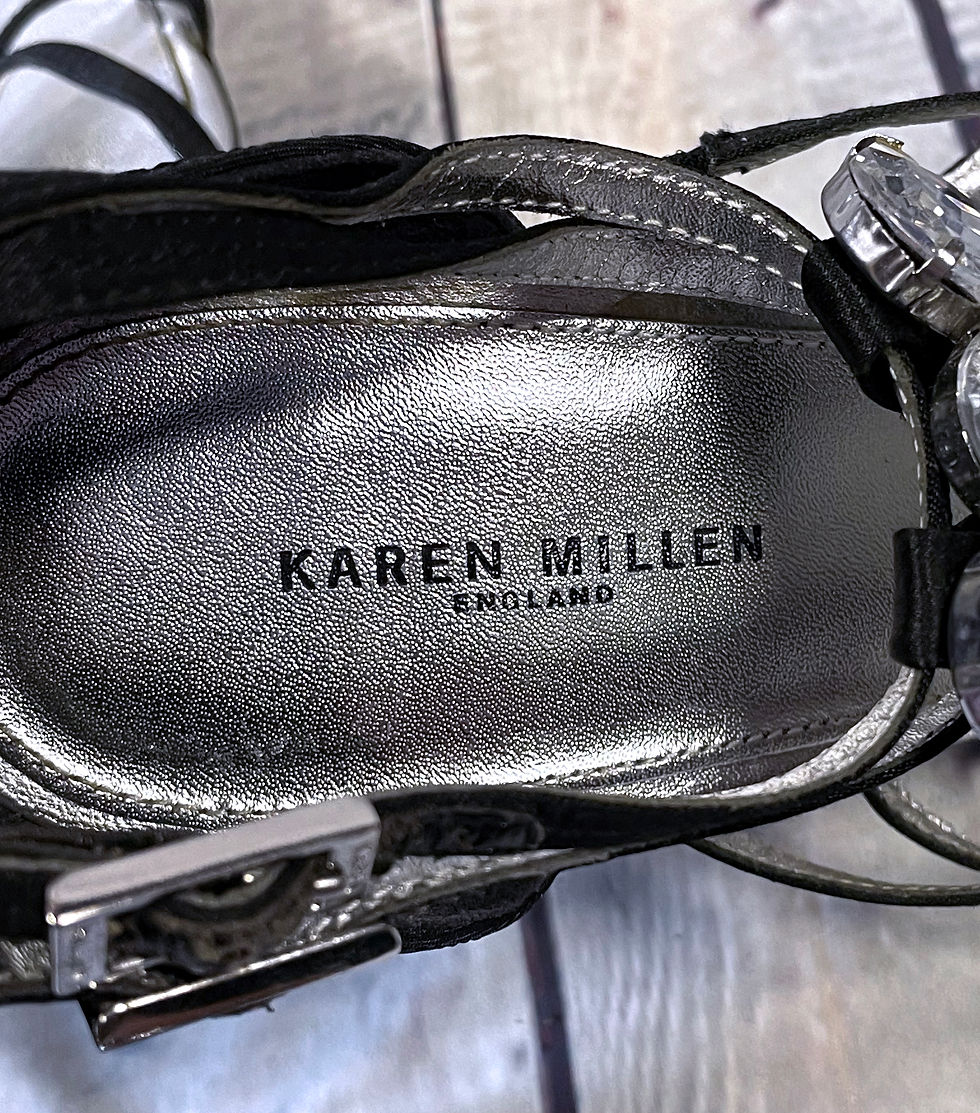 Thumbnail: Vintage Shoes | 90s Karen Millen Heels | Unique Shoes | 1990s Fashion