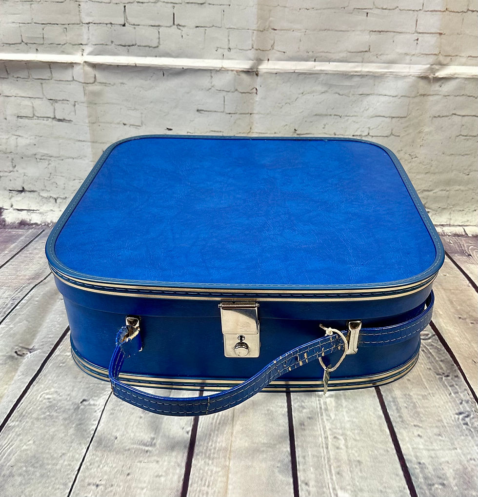 Thumbnail: 1960s Suitcase | Vintage Luggage | Vintage Storage | 1960s Style