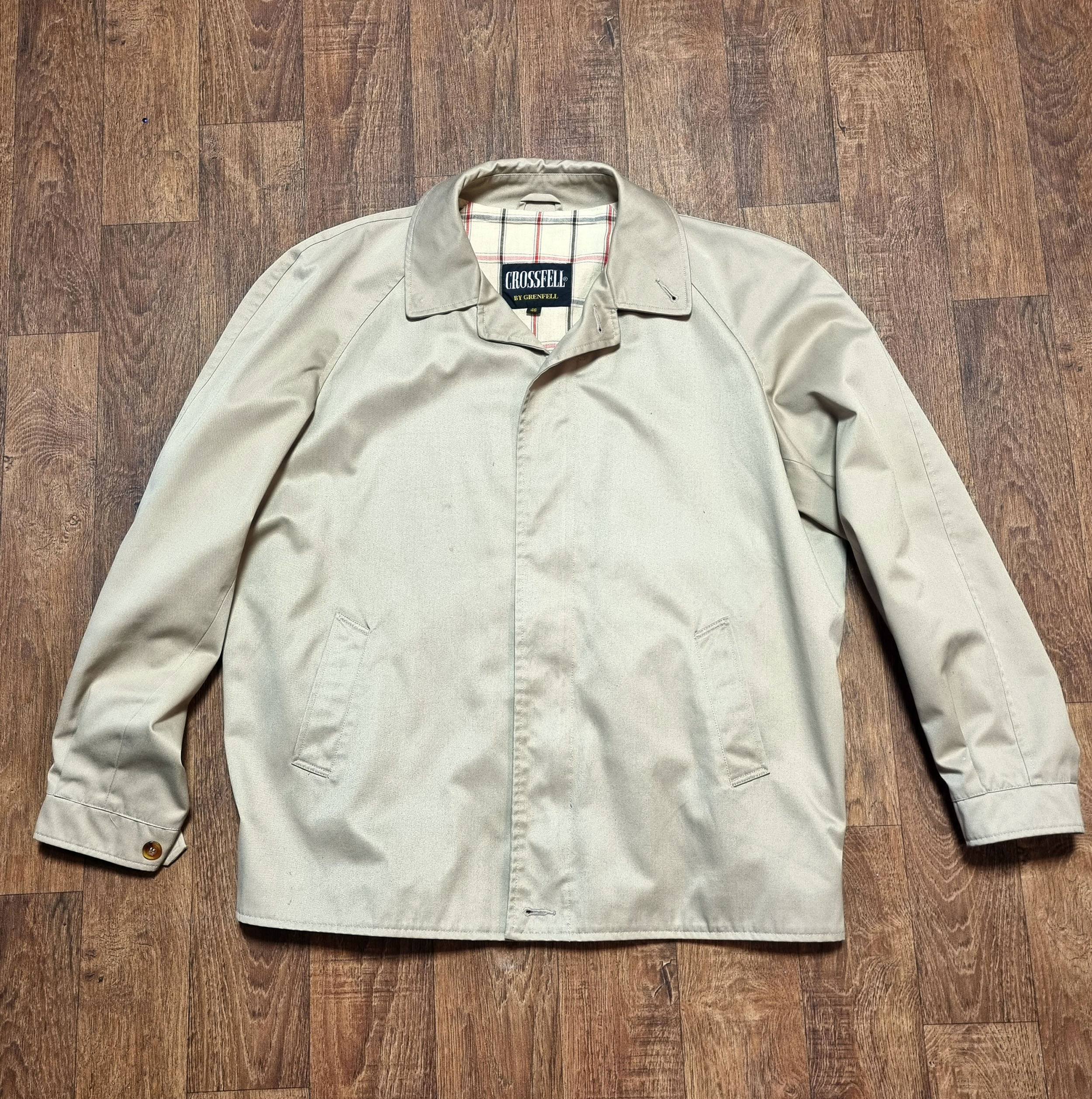 1970s Jacket | Mens Grenfell Jacket | Vintage Menswear | Retro Clothing