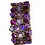 Thumbnail: Vintage Chunky Purple Gem Stretch Bracelet view 4