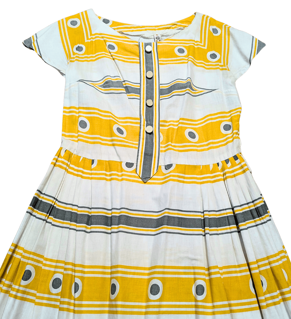 1950s Dress | Vintage Swing Dress | Fashion History | Unique Clothing