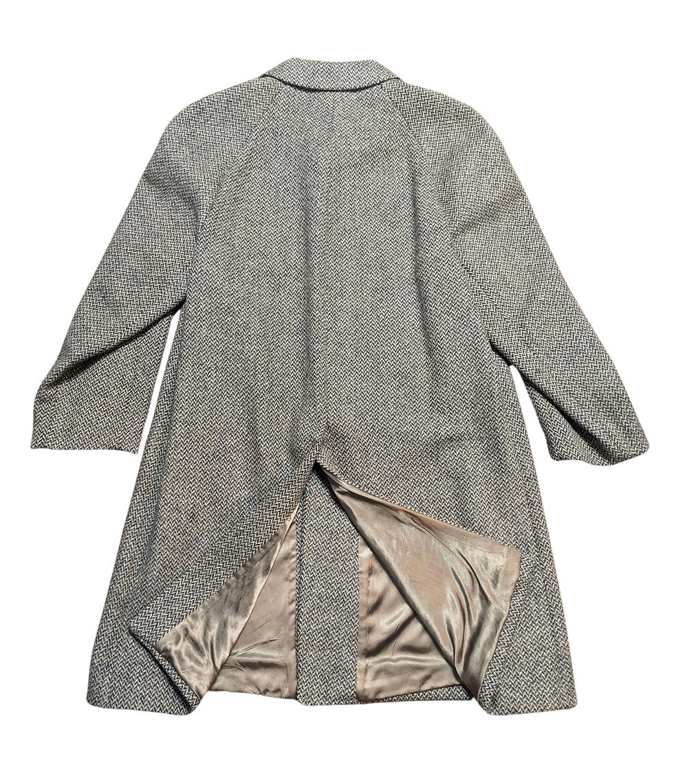 Thumbnail: Vintage Crombie Coat | Mens Vintage Overcoat | Vintage Clothes | 1970s Style