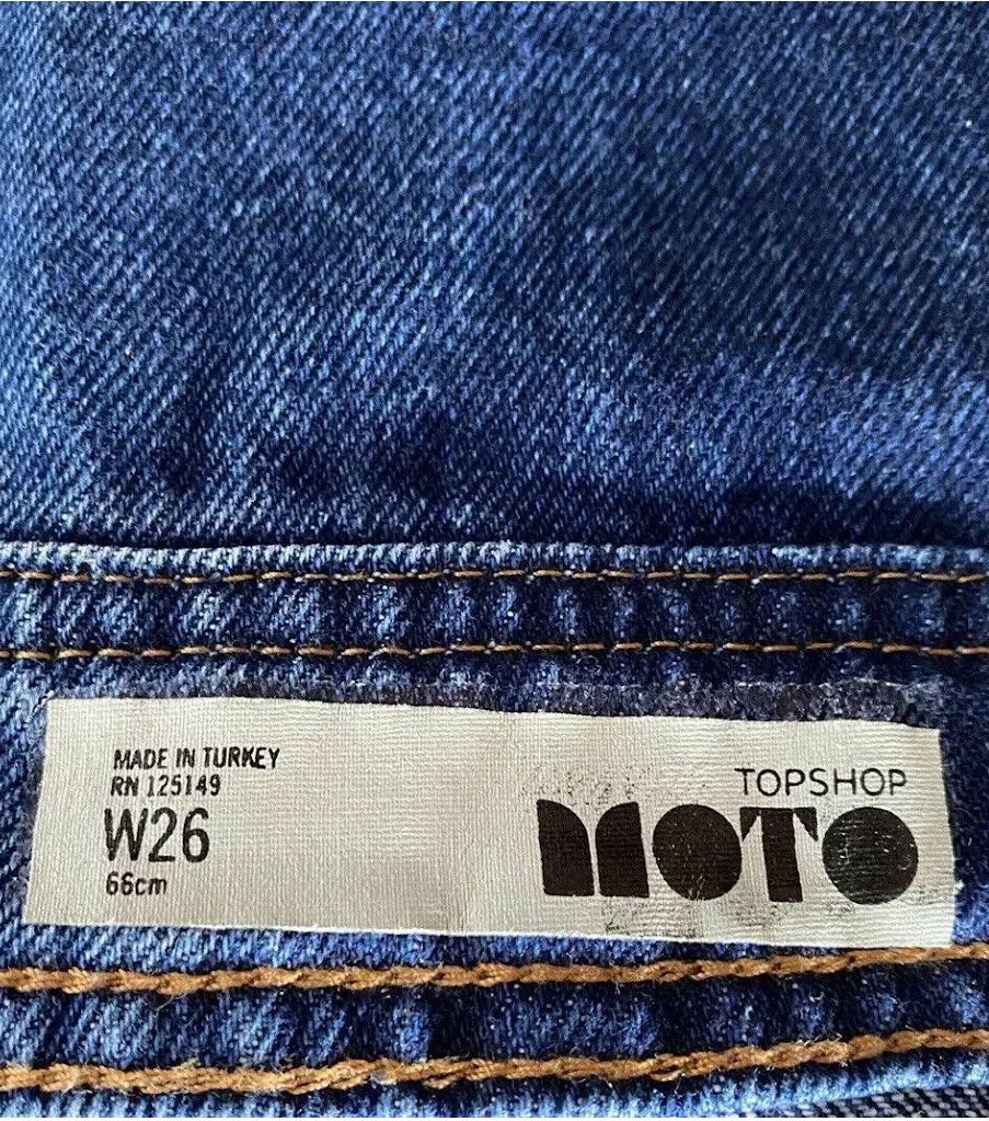 Retro Dungarees | Retro Topshop Moto 