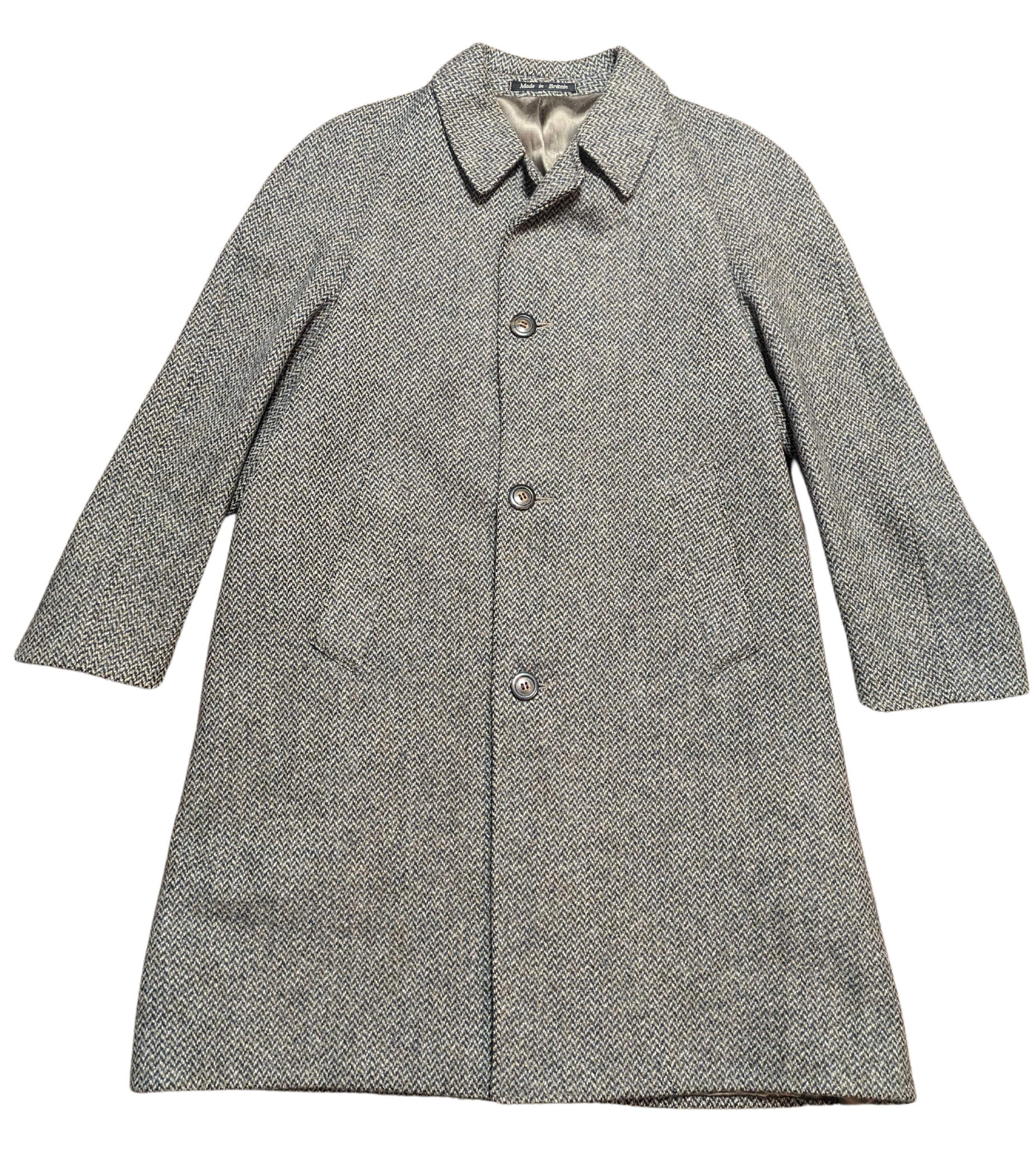Mens Crombie Coat | Dunn & Co Overcoat | Unique Vintage | Mens Clothing