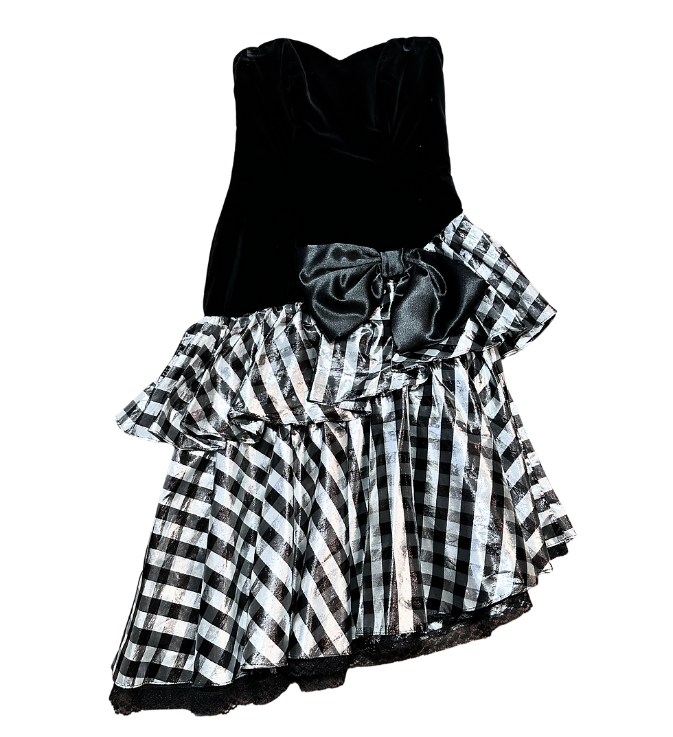 Vintage Gina Bacconi Dress | Vintage Prom Dress | Vintage Clothing | Fashion History