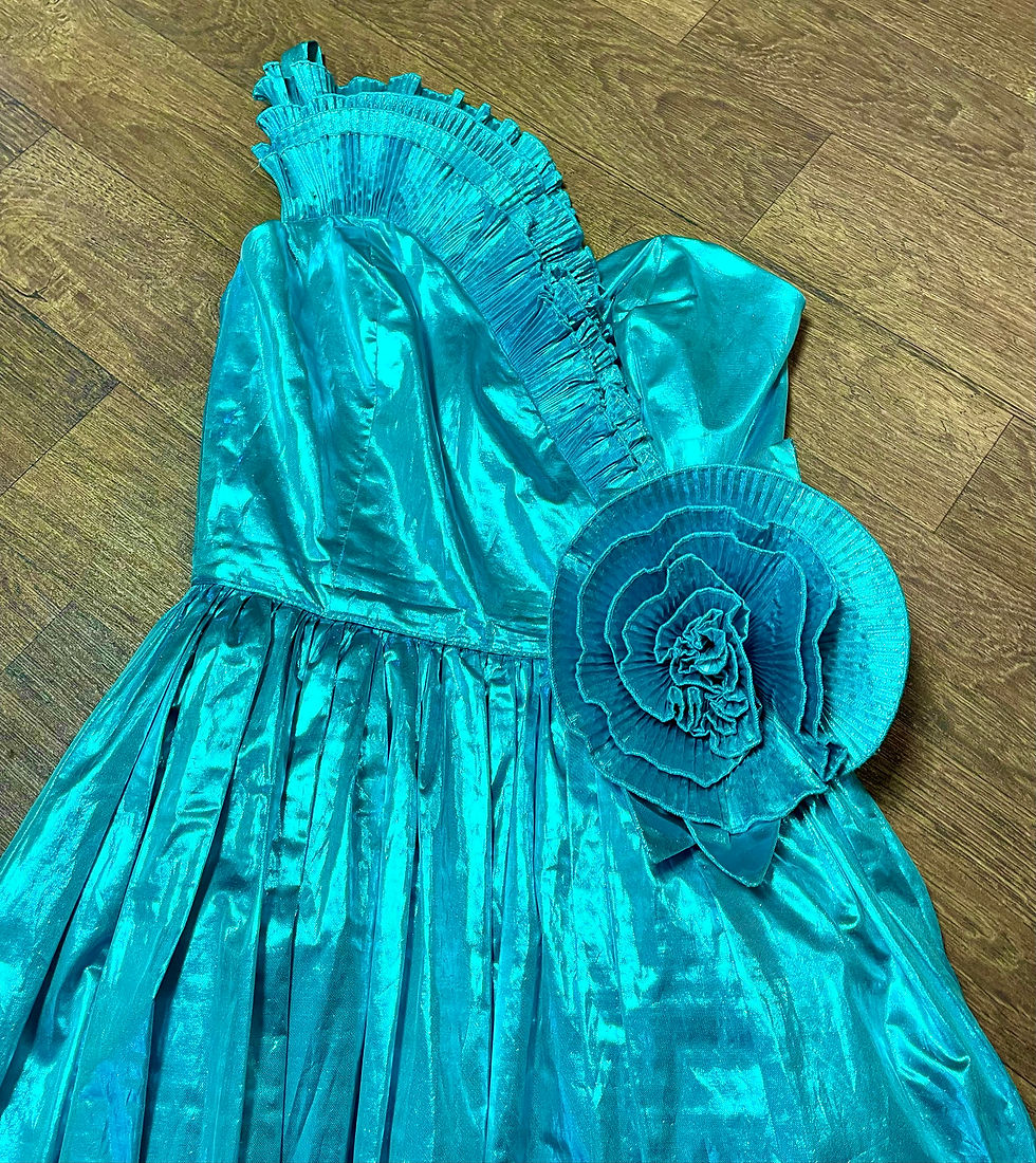 Vintage John Charles Dress | Designer Vintage Gown | Unique Clothing | Vintage Style