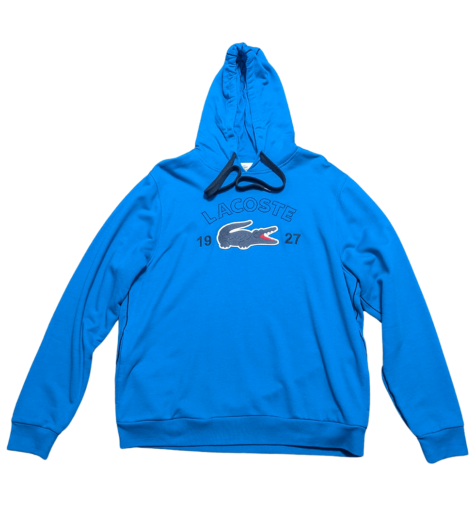 Retro Lacoste Hoodie | Retro Hooded Sweatshirt | Retro Clothing | Vintage Style