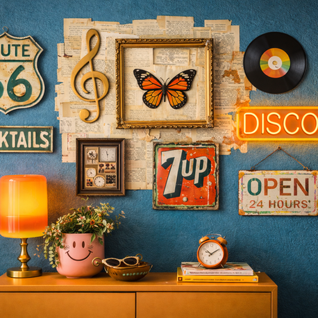 Vintage wall decor | vintage collectables