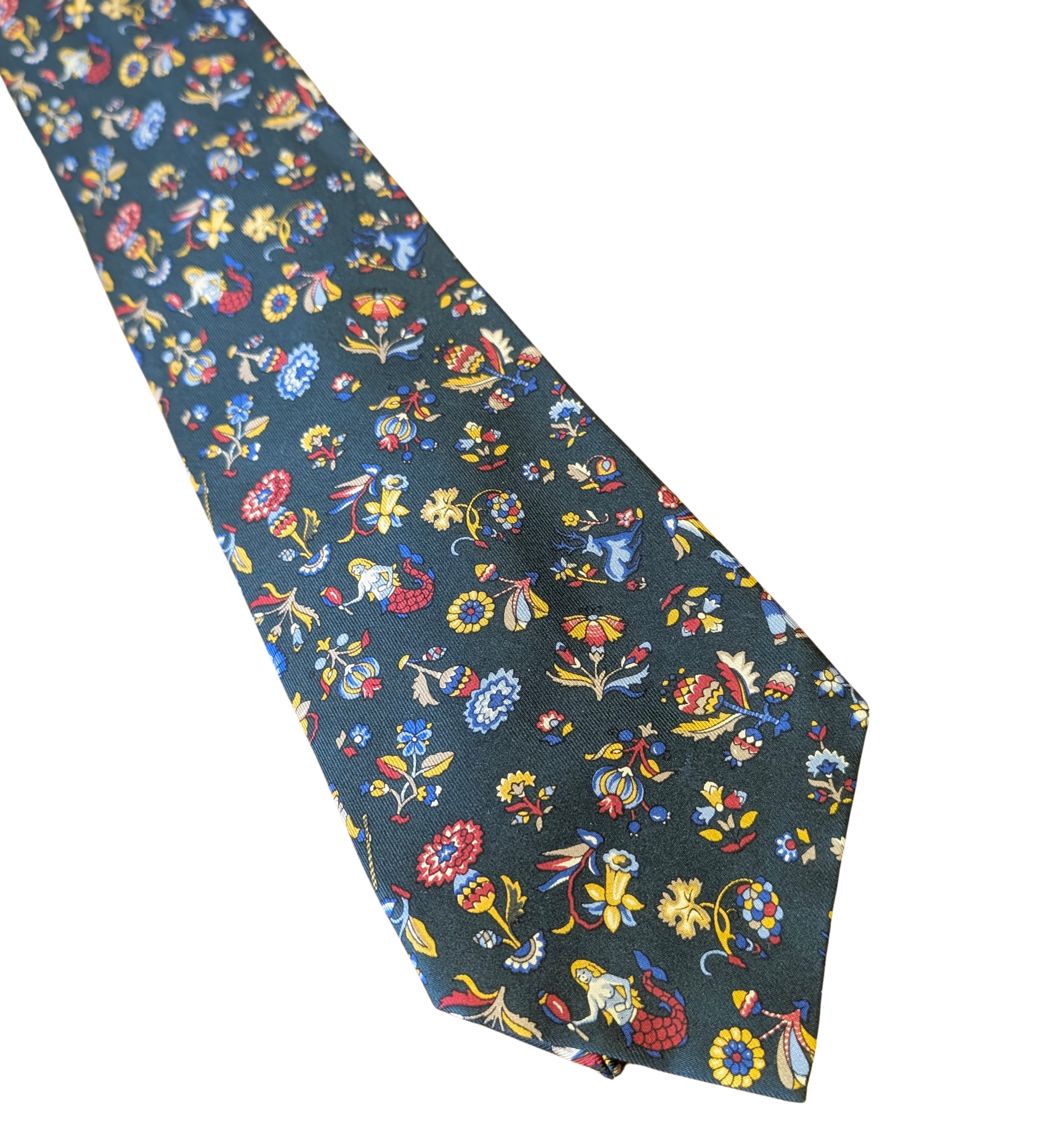 Vintage Liberty Flora & Fauna Silk Tie | Vintage Tie | Mens Accessories | Fashion History