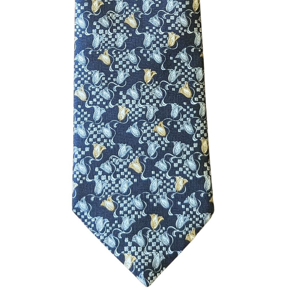 Vintage Tie | Vintage V&A Museum Tie | Mens Style | Designer Ties