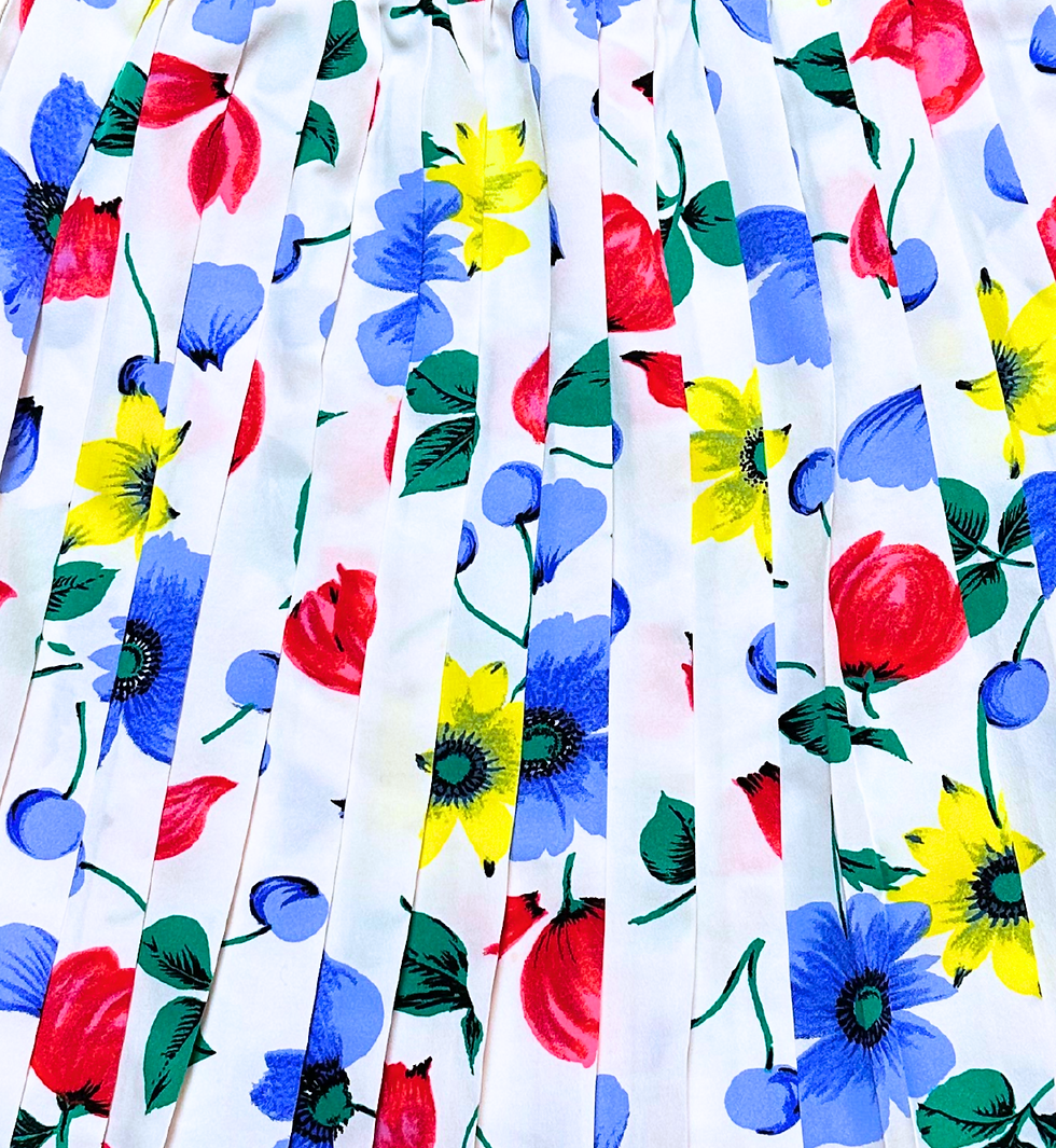 Thumbnail: Retro Midi Skirt | Vintage Midi Skirt | 1990s Clothing | Unique Style