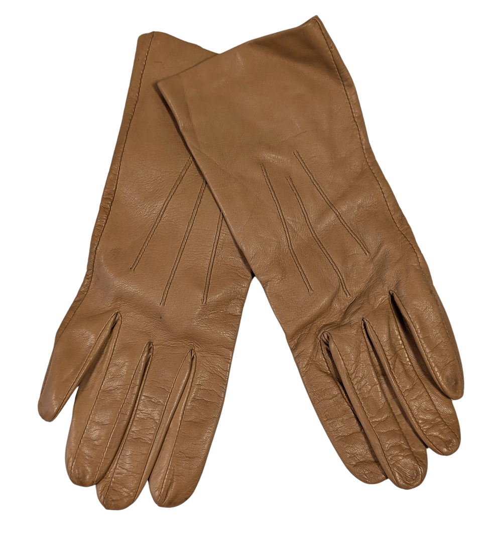Vintage Gloves | Nappa Leather Gloves | Unique Vintage | 1960s Fashion