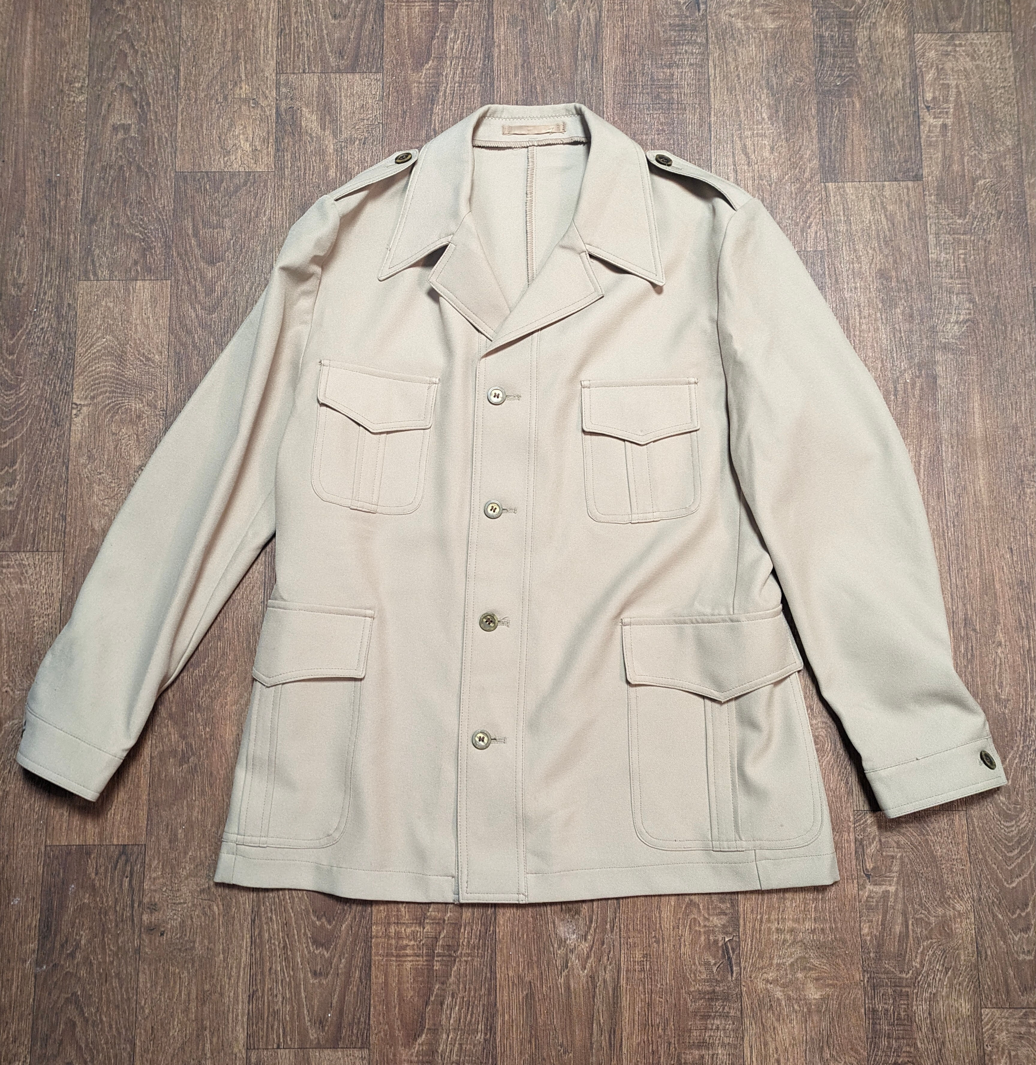Vintage Jacket | Mens Safari Style Jacket | Vintage Clothing | Retro Style