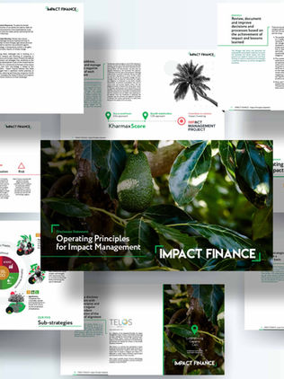 Impact Finance - Operating Principles for Impact Management