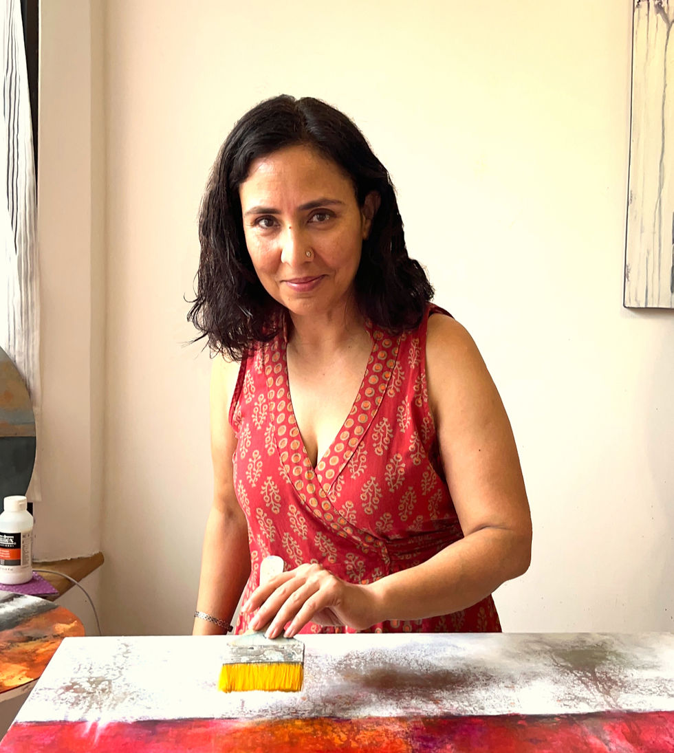In my studio: Amrita Tandon Art
