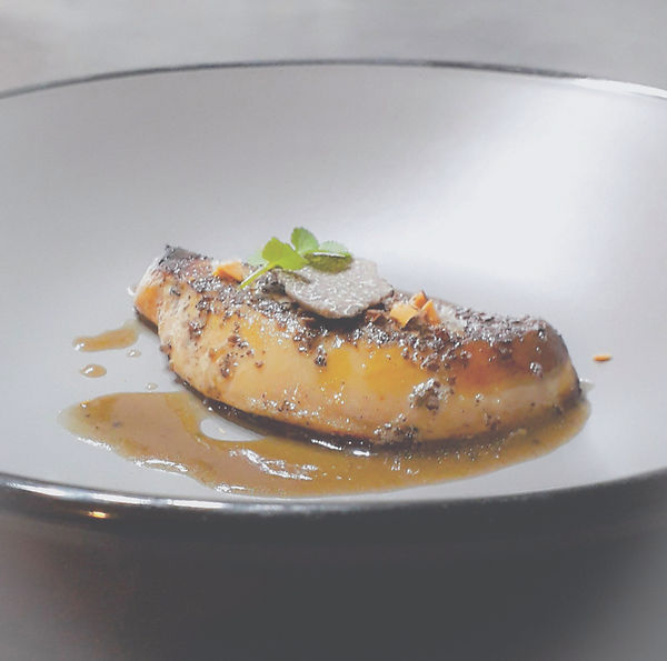 foie gras poêlée brisure de truffe