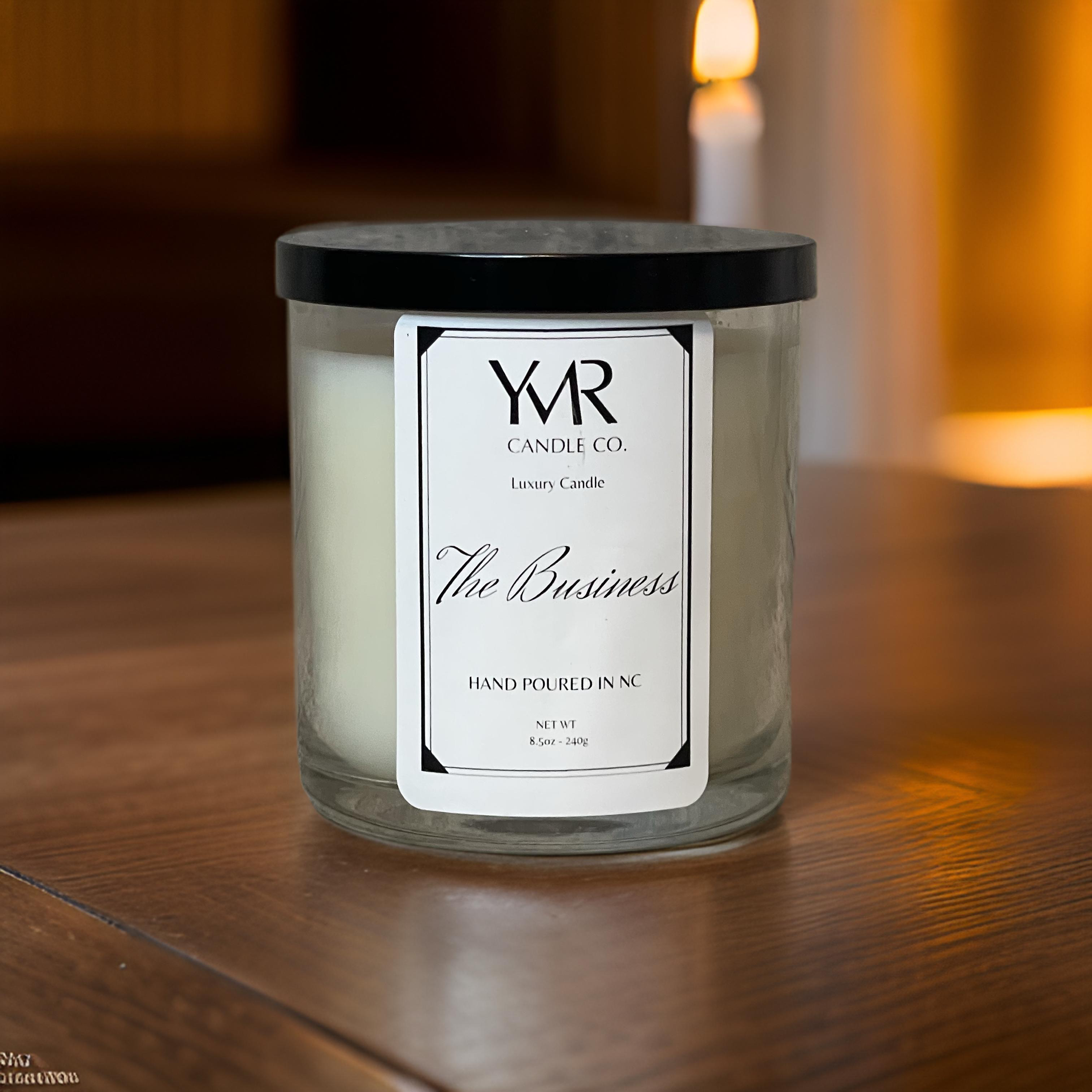 candle jar sitting on a counter top