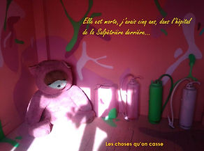 Elle est morte, j'avais cinq ans, dans l'hôpital de la Salpétrière derrière... Les choses qu'on casse - Edith Delarue