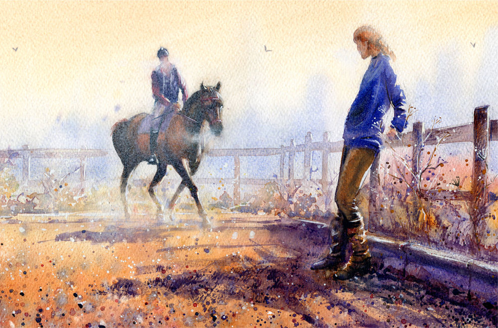 Signed, Limited Edition Print Misty Menage