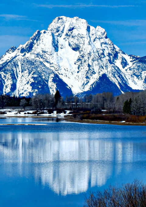 Mount Moran, Oxbow Bend, Grand Tetons