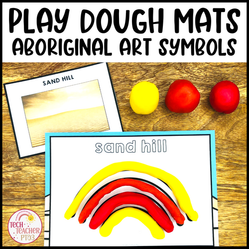 Aboriginal Art Play Dough Mats Tech Teacher Pto3