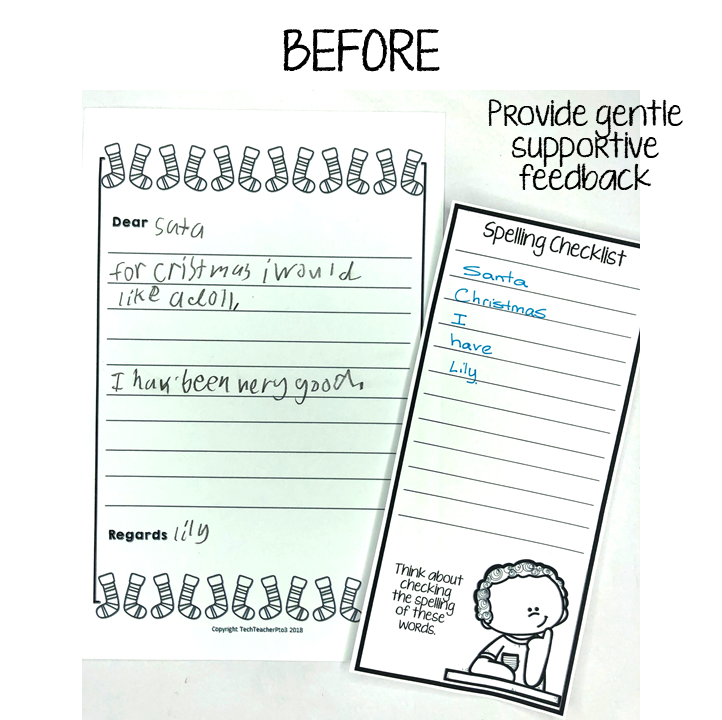 provide student feedback