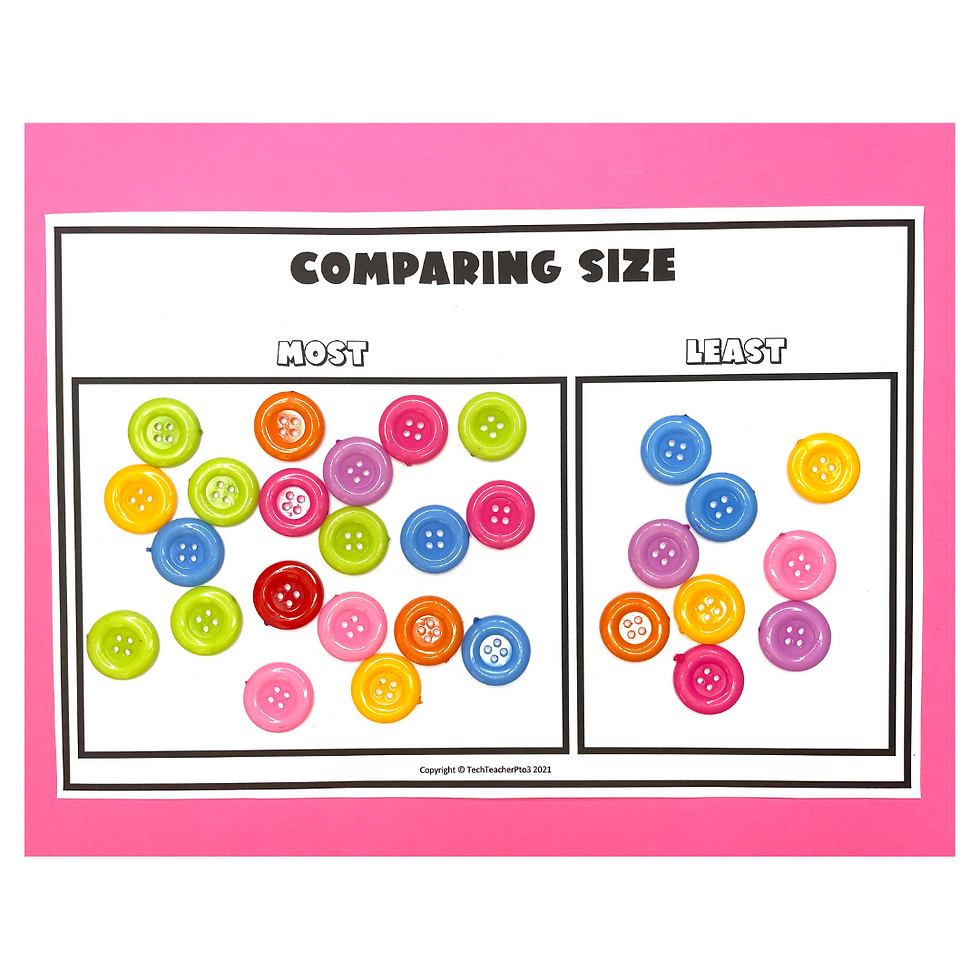 Thumbnail: Kindergarten Math Center Activities for Measurement