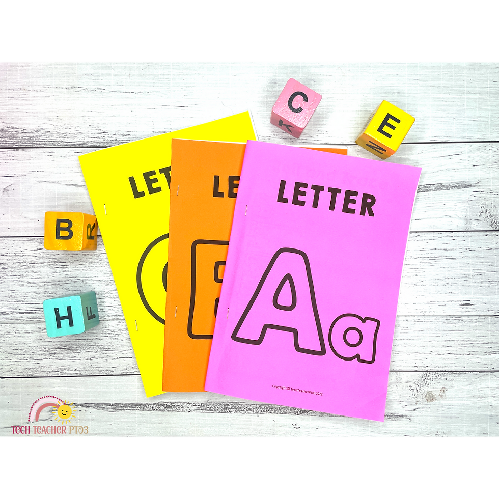 Alphabet Kindergarten Activities for Literacy Centers
