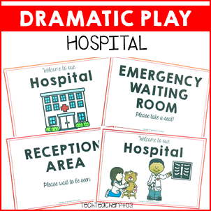 Dramatic Role Play Pack Hospital