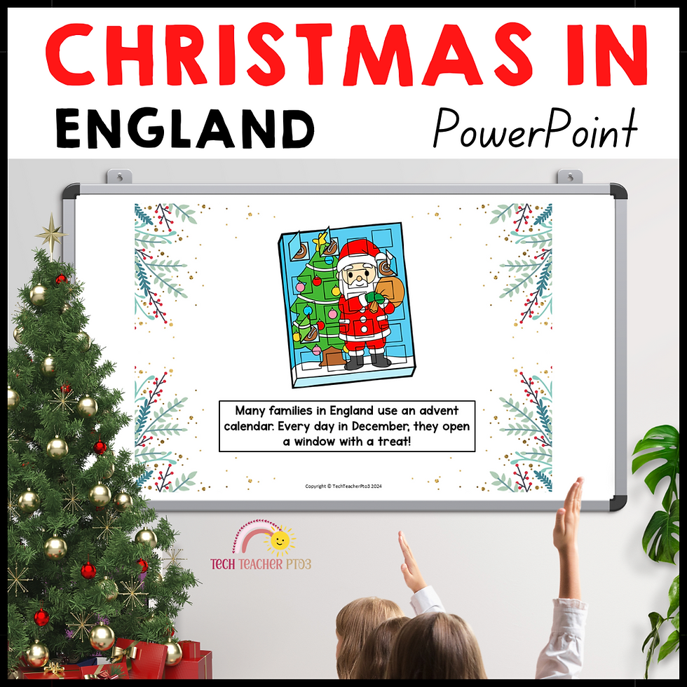 Christmas in England PowerPoint Holidays Around the World