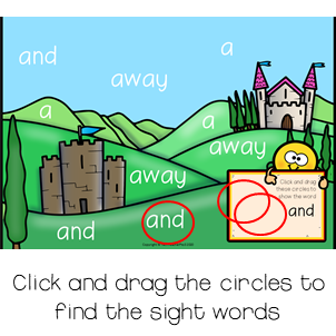 Thumbnail: Sight Word Activities for Google Slides Pack One Interactive Distance Learning